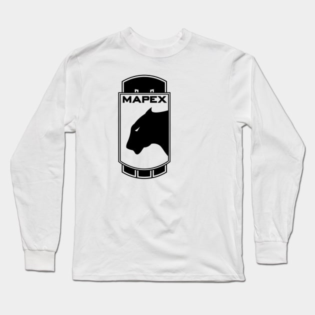 mapex black panther Long Sleeve T-Shirt by avisrritz